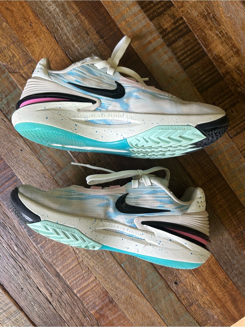 Nike Air Zoom GT Cut 2. Sail Pink Spell Blue.  FN 0234-104.